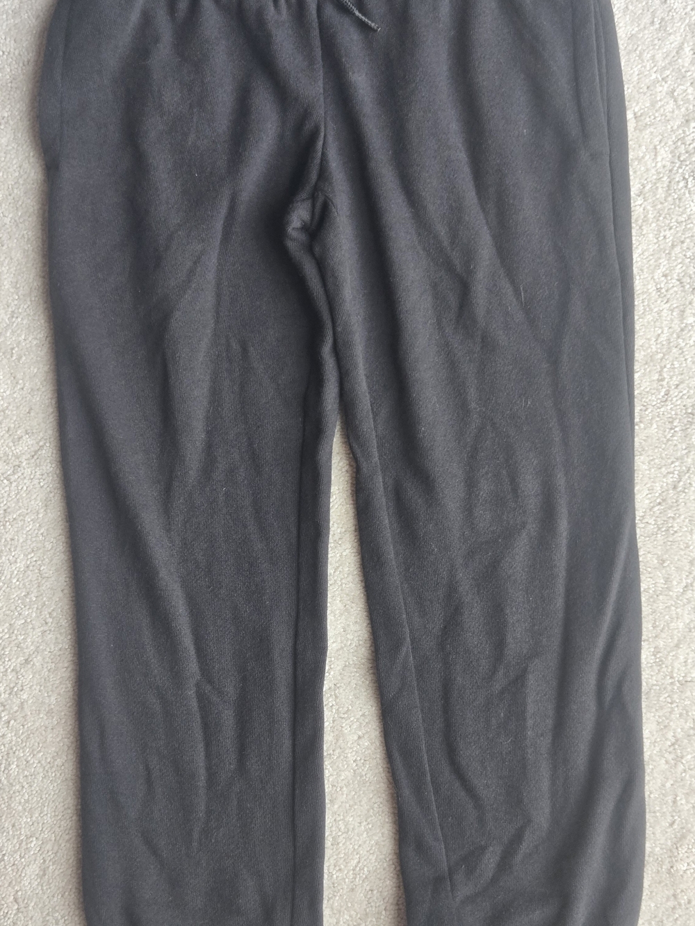 Athletic Works Black Kids Jogger Sweatpants